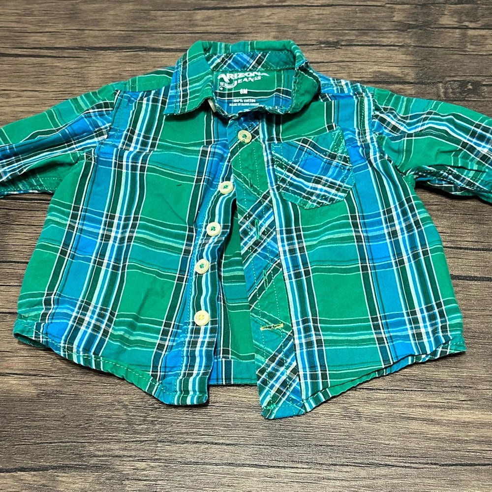 Arizona 6 Month Button Down Shirt